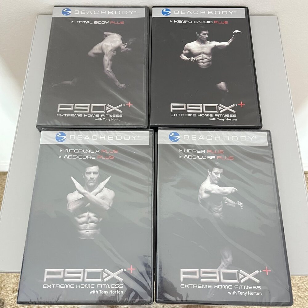 Beachbody P90X+ Extreme Home Fitness DVD‎ Set Bundle